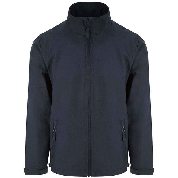 PRO RTX Mens Double Layered Soft Shell Jacket / Navy - Picture 1 of 3